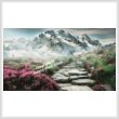 cross stitch pattern Stairway to the Mountains (Large)