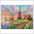 cross stitch pattern Tulip Farm (Large)
