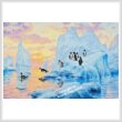 cross stitch pattern Antarctic Sunrise