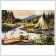 cross stitch pattern Gold Creek (Large)