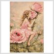 cross stitch pattern Rose Fairy (Large)