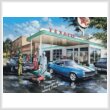 cross stitch pattern Texaco (Large)