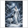 cross stitch pattern Winter Queen (Large)