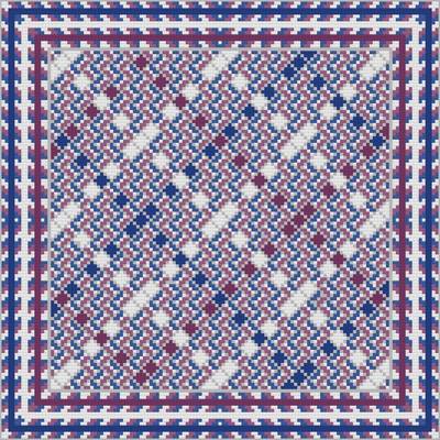 cross stitch pattern Variegated Argyle