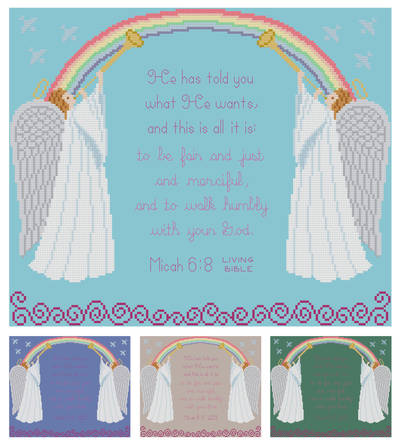 cross stitch pattern Desirable Behavior