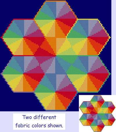 cross stitch pattern Conglomeration