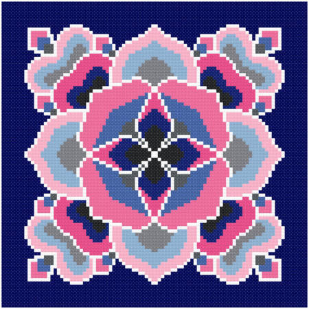 cross stitch pattern Intrigue