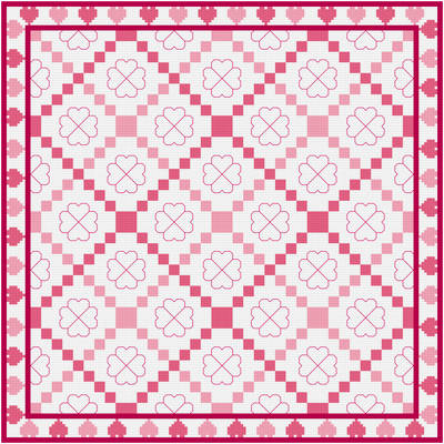 cross stitch pattern The Path of Love