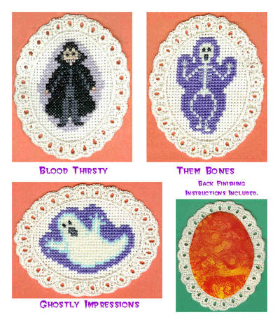 cross stitch pattern Scream Team