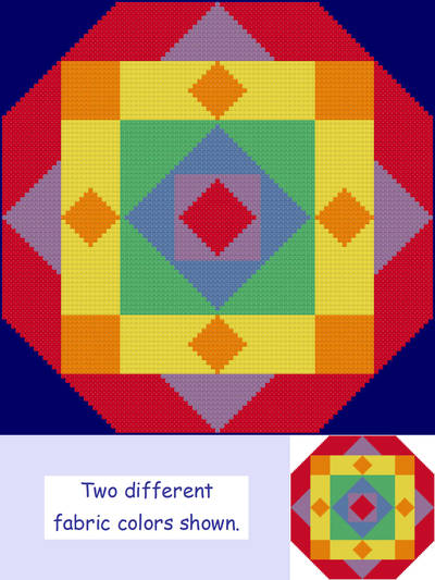 cross stitch pattern Siesta