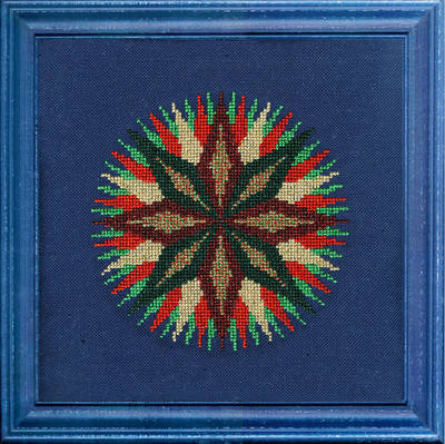 cross stitch pattern Glisten