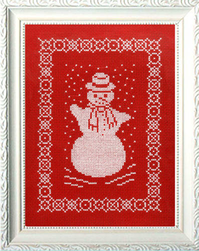cross stitch pattern Let It Snow