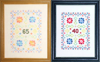 cross stitch pattern How Many Years