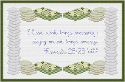 cross stitch pattern Work - Play