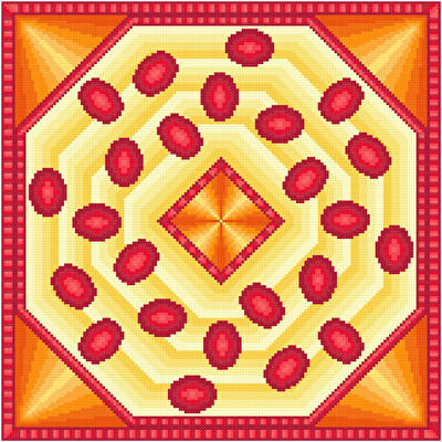 cross stitch pattern Bump Cars