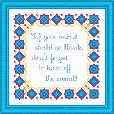 cross stitch pattern Sound