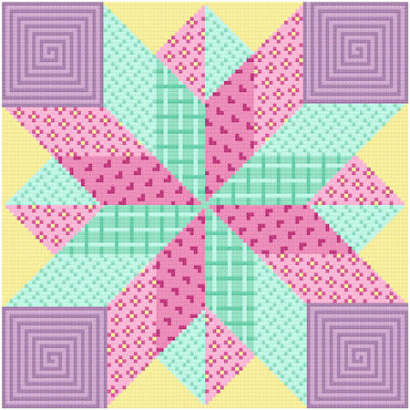 cross stitch pattern Dynamic