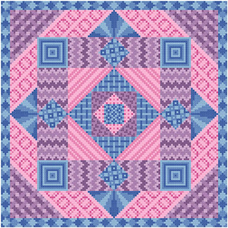 cross stitch pattern Feeling Cool