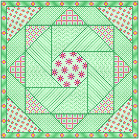 cross stitch pattern Nicety