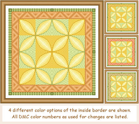 cross stitch pattern Natural Retreat