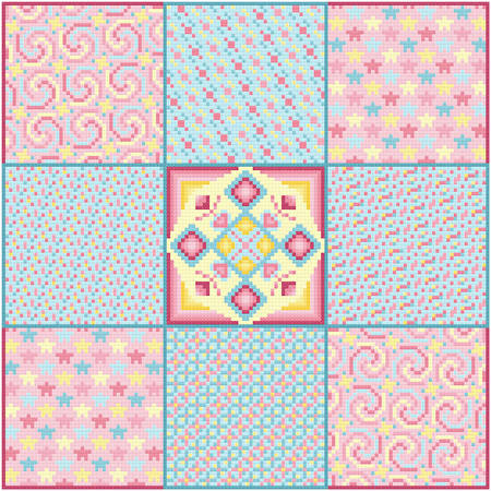 cross stitch pattern Yours Truly