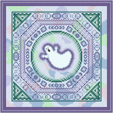 cross stitch pattern O-o-O-o-O