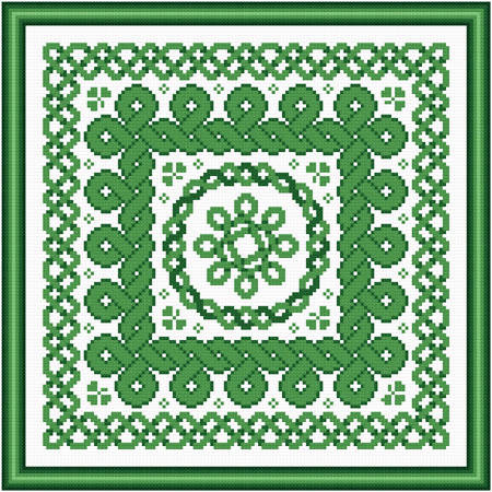 cross stitch pattern Celtic Knots