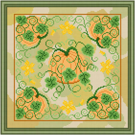 cross stitch pattern Pre-Jack-O