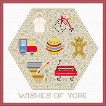 cross stitch pattern Wishes of Yore