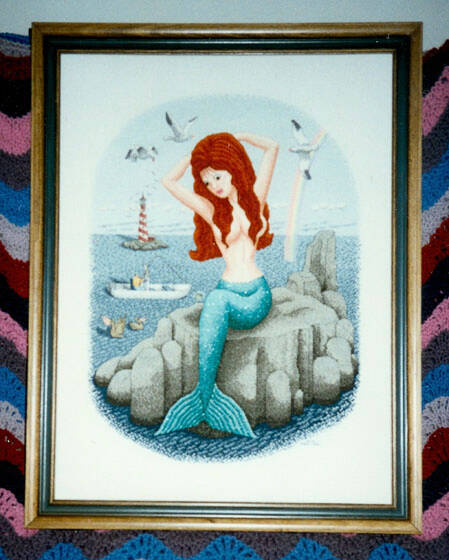 cross stitch pattern Fisherman's Dream