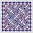 cross stitch pattern Variegated Argyle