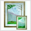 cross stitch pattern Be Still