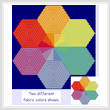 cross stitch pattern Color Wheel