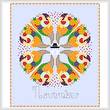 cross stitch pattern November - Cornucopias of Foods