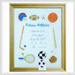 cross stitch pattern Future Athlete