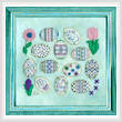cross stitch pattern Decorated Dozen
