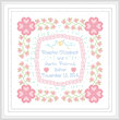 cross stitch pattern WithThis Ring Sampler