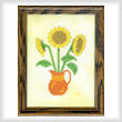 cross stitch pattern Sensational Sunflowers