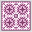 cross stitch pattern Jumbled Tumbling Blocks