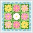 cross stitch pattern Daisies