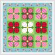 cross stitch pattern Impatiens