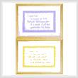cross stitch pattern God Messages 4 - Beauty / Faith