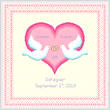 cross stitch pattern Our Love