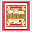 cross stitch pattern Saturday - Cook and Bake