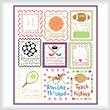 cross stitch pattern Sport Mini-Sampler Collection