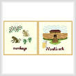 cross stitch pattern Two by Two They Came - Group 8