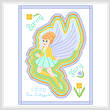 cross stitch pattern Spring Fairy