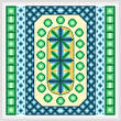 cross stitch pattern Whip - Green Edges