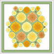cross stitch pattern Bouquet of Mums