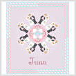 cross stitch pattern June - Wedding Time